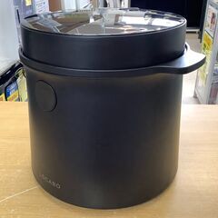 LOCABO ロカボ 糖質カット炊飯器 5合炊 ブラック JM-...