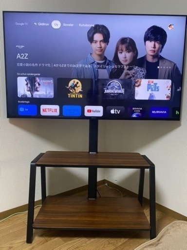 SONY 地上・BS・CSデジタル 4K対応 液晶テレビ スタンド付き