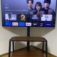 SONY 地上・BS・CSデジタル 4K対応 液晶テレビ スタンド付き