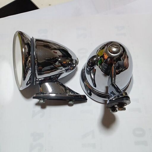 超希少品、砲弾型バックミラー