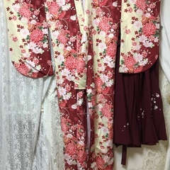 着物と袴【桜柄】