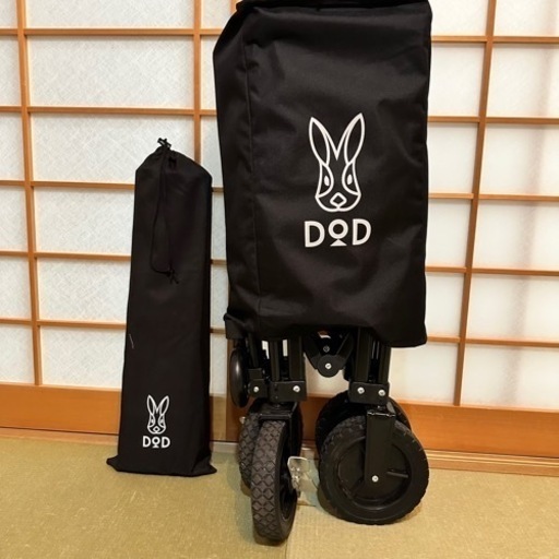 DOD フォールディングキャリーワゴン ブラック - その他