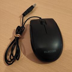 有線マウス（USB）ブラック ※ELECOM