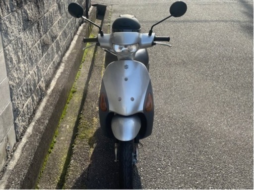 ◇SUZUKI レッツ4 後期 50cc 原付き バイク シルバー 総額4万円 現車 ◇SUZUKI レッツ4 後期 50cc 原付き バイク シルバー 総額4万円 現車