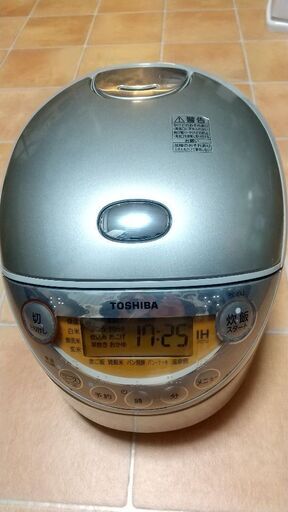 東芝 備長炭鍛造かまど釜 RC-6XJ IH炊飯器