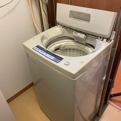 洗濯機　古いですが使えます