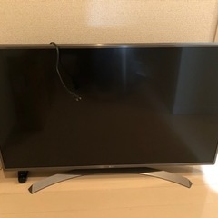 LG液晶テレビ 43V型 4Kマジックリモコン込み