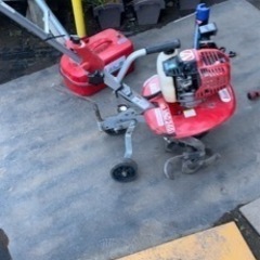 引き取り限定 AGRIP G-force VAC245 耕運機 管理機 家庭菜園 4サイクルエンジン 始動駆動確認済