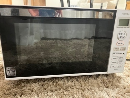 取扱説明書付 2021年製 電子レンジ TOSHIBA ER SS17A TOSHIBA ER