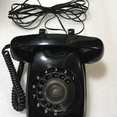 ●黒電話　ダイヤル　1970年製　　600-A2   昭和　レト...