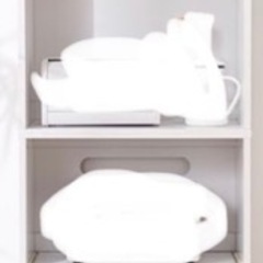 食器棚　ホワイト　電子レンジ台 キッチン収納 カップボード