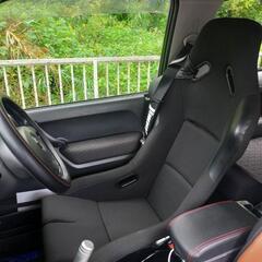 ジムニーjb23 フルバケットシート　決まりました。