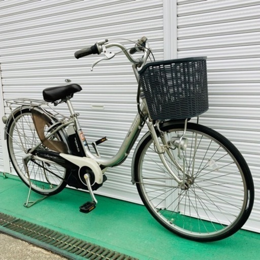 値引き!すぐ乗れます整備済○ブリヂストン 電動アシスト自転車 26