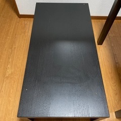 ローテーブル IKEA ブラック 