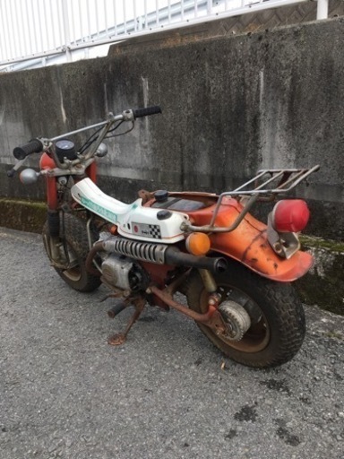 スズキ バンバン50 書類付きレストアベース車