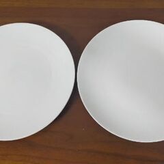 白のお皿約20cm×2枚