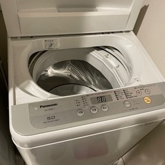 【受付終了】パナソニック洗濯機 5.0kg NA-F50B11