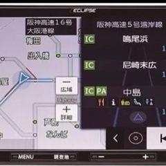 【ネット決済・配送可】イクリプス　カーナビ　avn-d9