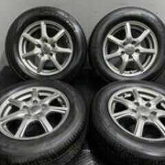 タイヤ未走行に近い【ZETRO C4 205/65R15】夏タイヤ【MiLLOUS 15インチ 