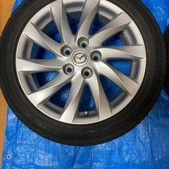 マツダ純正ホイール付　夏タイヤ4本セット