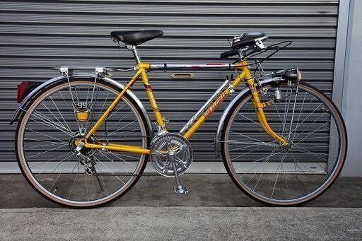 未使用(新車)【ヱビス自転車製スーパーカー自転車「SunFlower」】珍しい10段変速のスーパーカー自転車！昭和レトロ
