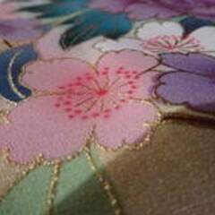 着物】七五三 お祝い着 7歳 女の子 振袖 身丈135cm 裄51cm 仕立て上がり 和服 和装 女性 レディース リメイク 材料 紫 蝶 花