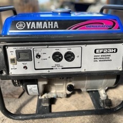 【ネット決済・配送可】ヤマハ 発電機60HZ EF23H  新古...