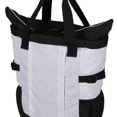 ★新品、未使用　MIZUNO ラケットトート　ホワイト　20L ★