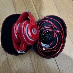 Beats by Dr.Dre ヘッドホン赤