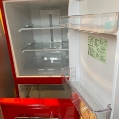 可愛い冷蔵庫　赤 red