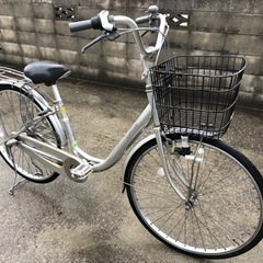 お取引き中【中古】26インチ　変速付き自転車