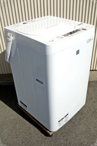 全国送料無料★3か月保障付き★洗濯機★2017年式★シャープ★ES-G4E5-KW★4.5kg★Y-0210-108