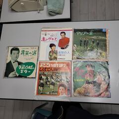 昭和歌謡曲レコード五枚セット