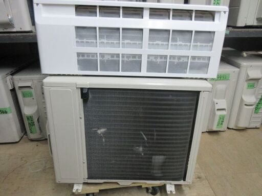 K04085　富士通　中古エアコン　主に6畳用　冷房能力　2.2KW ／ 暖房能力　2.5KW