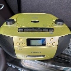 aiwa CDラジカセ　未使用　箱あり取説あり【話し中】