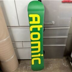 ATOMIC BEAT スノーボード 148cm バインディング付き HUNTER Mサイズ 2点セット アトミック キャンバー ツインチップ 札幌市白石区 白石店 