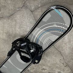 ATOMIC BEAT スノーボード 148cm バインディング付き HUNTER Mサイズ 2点セット アトミック キャンバー ツインチップ 札幌市白石区 白石店 