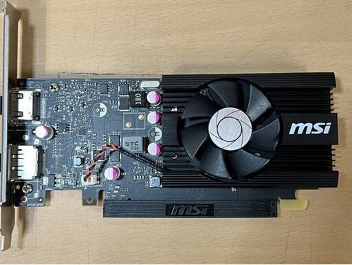 MSI GEFORCE GT1030 2GD4 LP OC グラフィックボード ☆ 札幌市白石区