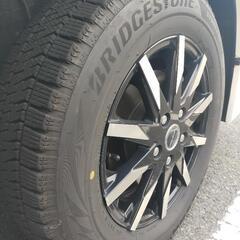 【美品】2021年製 ブリヂストン VRX2 スタッドレスタイヤ と アルミホイールセット  195 65R 15 91Q ブリザック ミニバン エスクァイア ノア ヴォクシー 