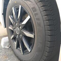 【美品】2021年製 ブリヂストン VRX2 スタッドレスタイヤ と アルミホイールセット  195 65R 15 91Q ブリザック ミニバン エスクァイア ノア ヴォクシー 