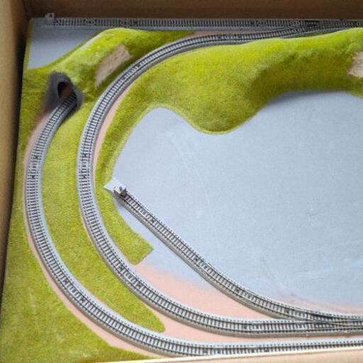 0213-046 KATO Nゲージ デスクトップレイアウト レイアウト寸法 600