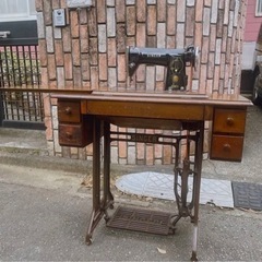 シンガーミシン アンティーク 足踏みミシン 昭和レトロ 昭和初期時代