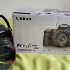 【ネット決済・配送可】キヤノン Canon EOS Kiss X...