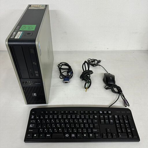 【HP】 ヒューレットパッカード デスクトップパソコン Compaq dc7900 Small Form Factor Win10 Pro Core2 Duo E7500 2.93GHz 4GB HDD 250GB