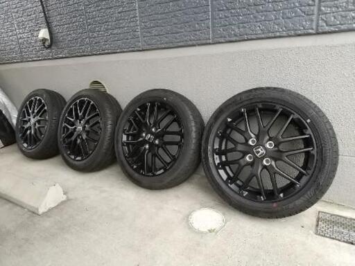 2022年12月納車外し N-ONE RS 艶なし 15×4.5J +45