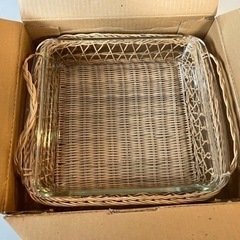 パイレックス ホームパーティセット 耐熱ガラス ケーキ型グラタン皿