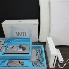 【中古品】ニンテンドーWii （白）とバランスWiiボードセット...