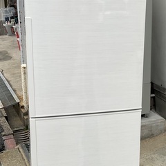 RKGRE-077】特価！シャープ/271L 2ドア冷凍冷蔵庫/SJ-PD27D-W/ホワイト  