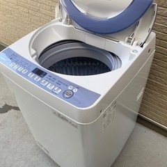 SHARP 7/3kg✨洗濯風乾燥✨2018年購入