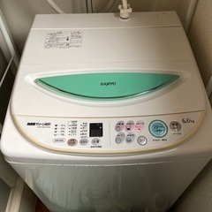洗濯機　6kg用
